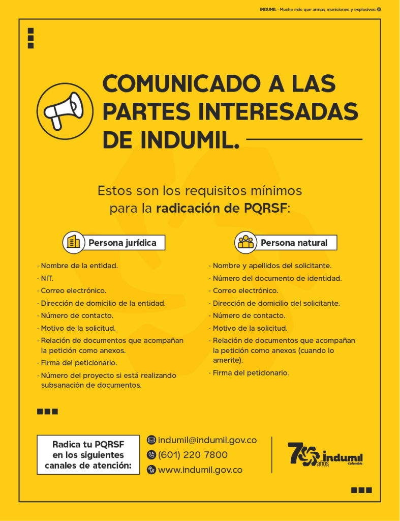 Facturación Indumil 2