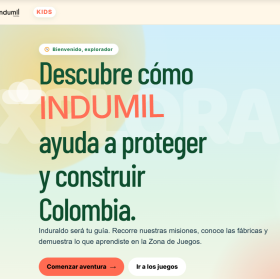 Imagen del módulo Indumil Kids para la introducción a la noticia generada con el tema en mención